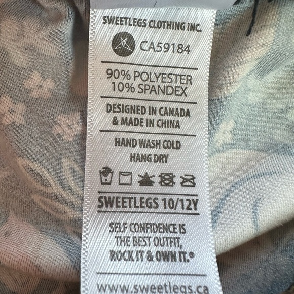 Sweetlegs  Nutty by Nature Girls 10-12 Fall Leggings - Picture 6 of 6